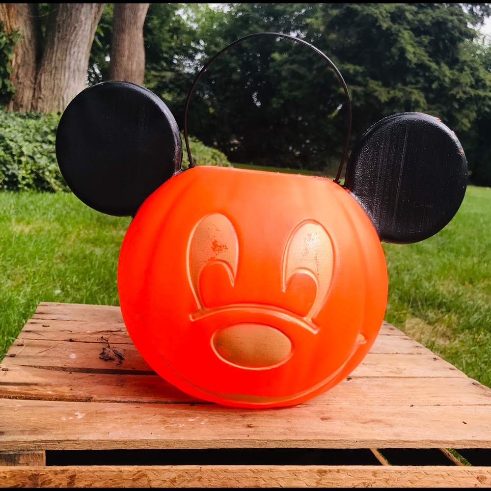Disney Mickey Mouse Pumpkin Bucket